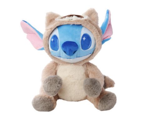 (Mis 3+) STITCH – Stitch Onesie Racoon Cuoricini Peluche 25cm…x6